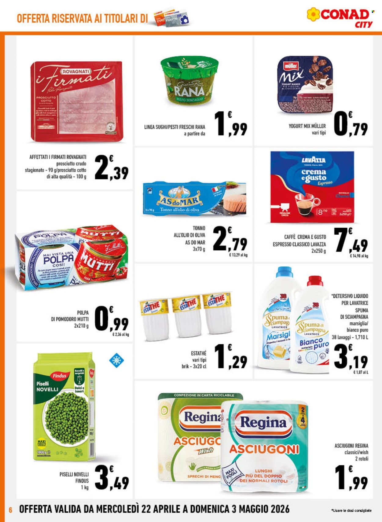 Volantino Conad City - 22/4/2026 - 3/5/2026. Pagina 6