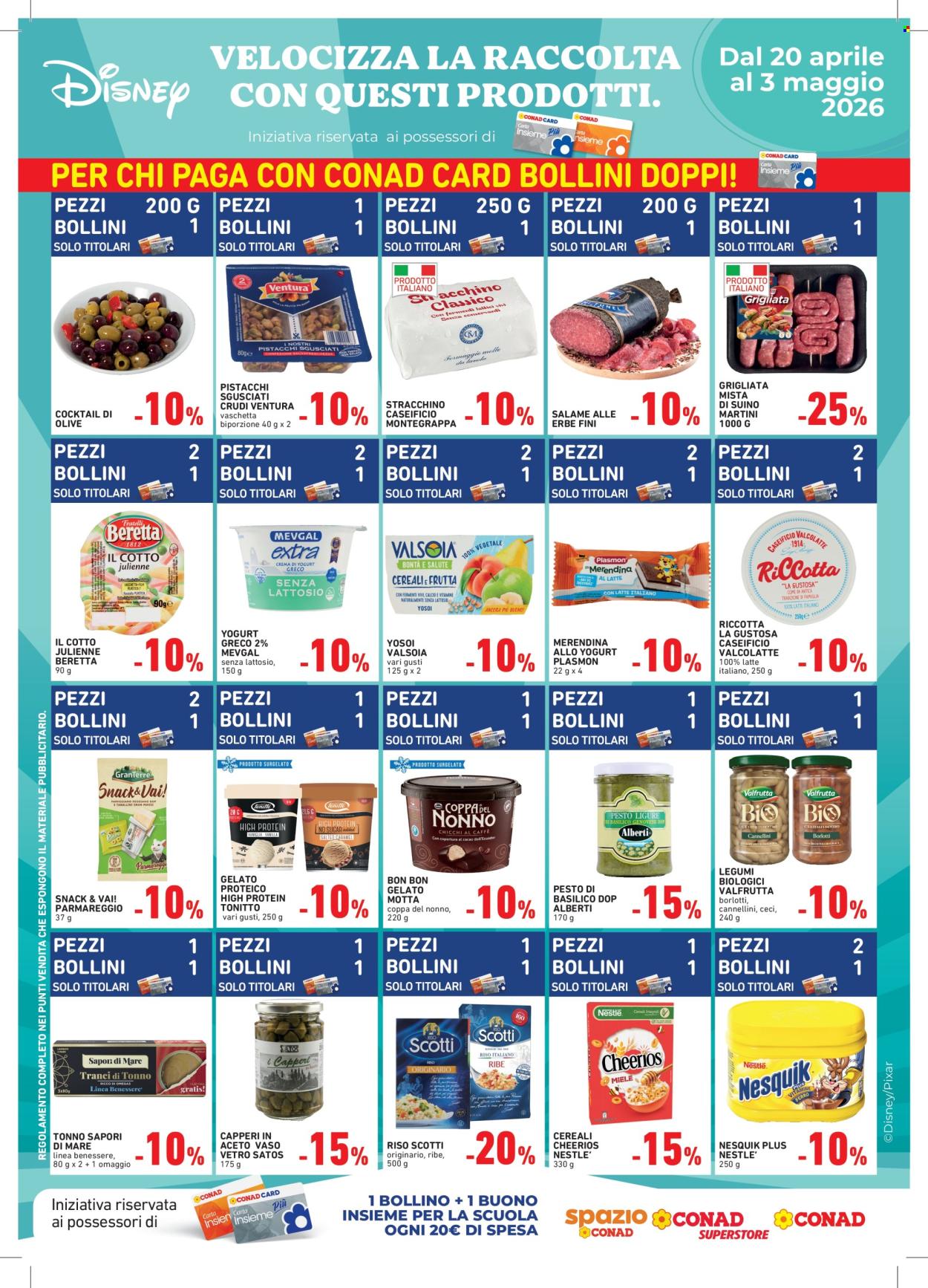 Volantino Conad - 20/4/2026 - 3/5/2026. Pagina 1
