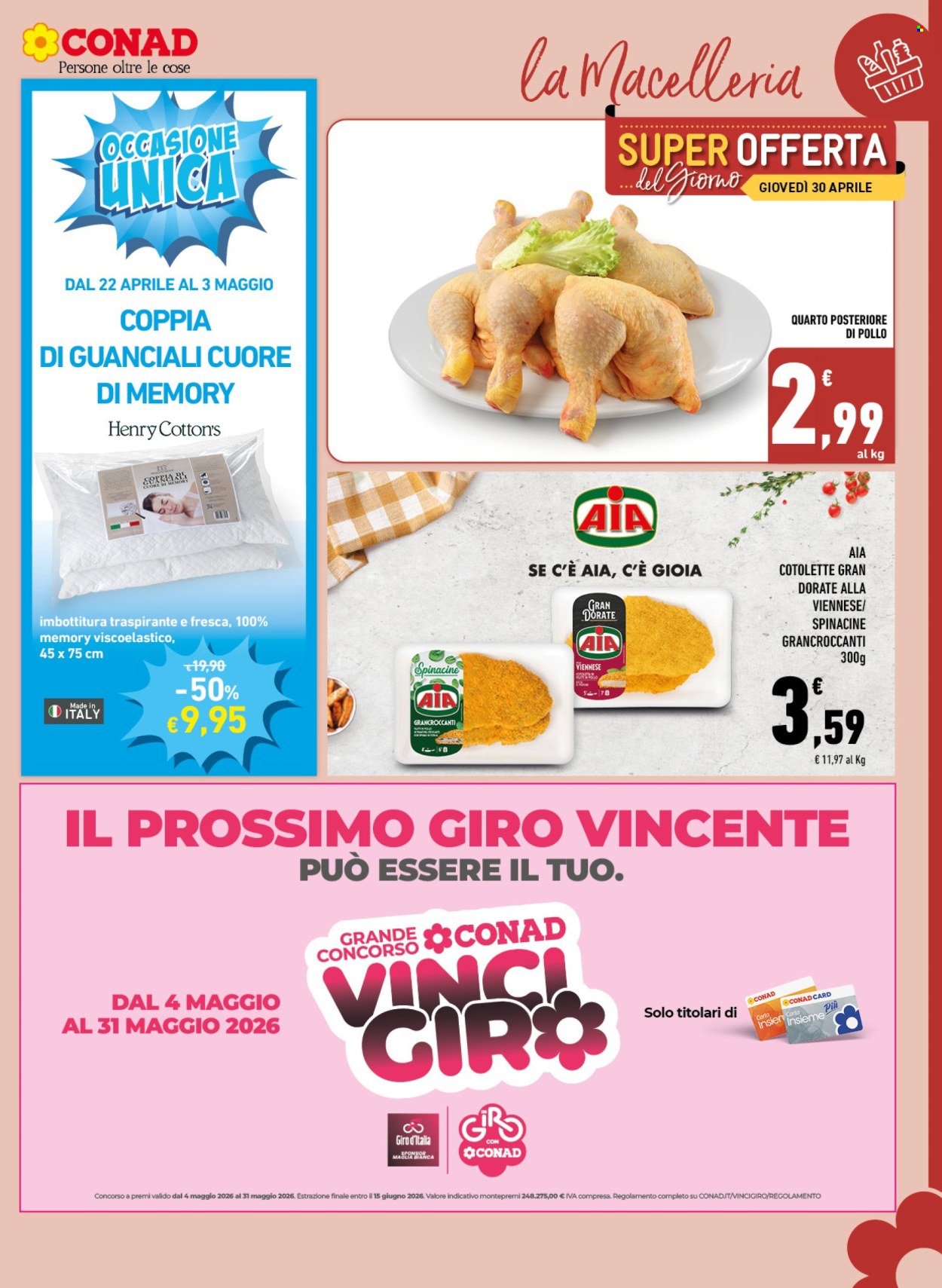 Volantino Conad - 22/4/2026 - 3/5/2026. Pagina 3