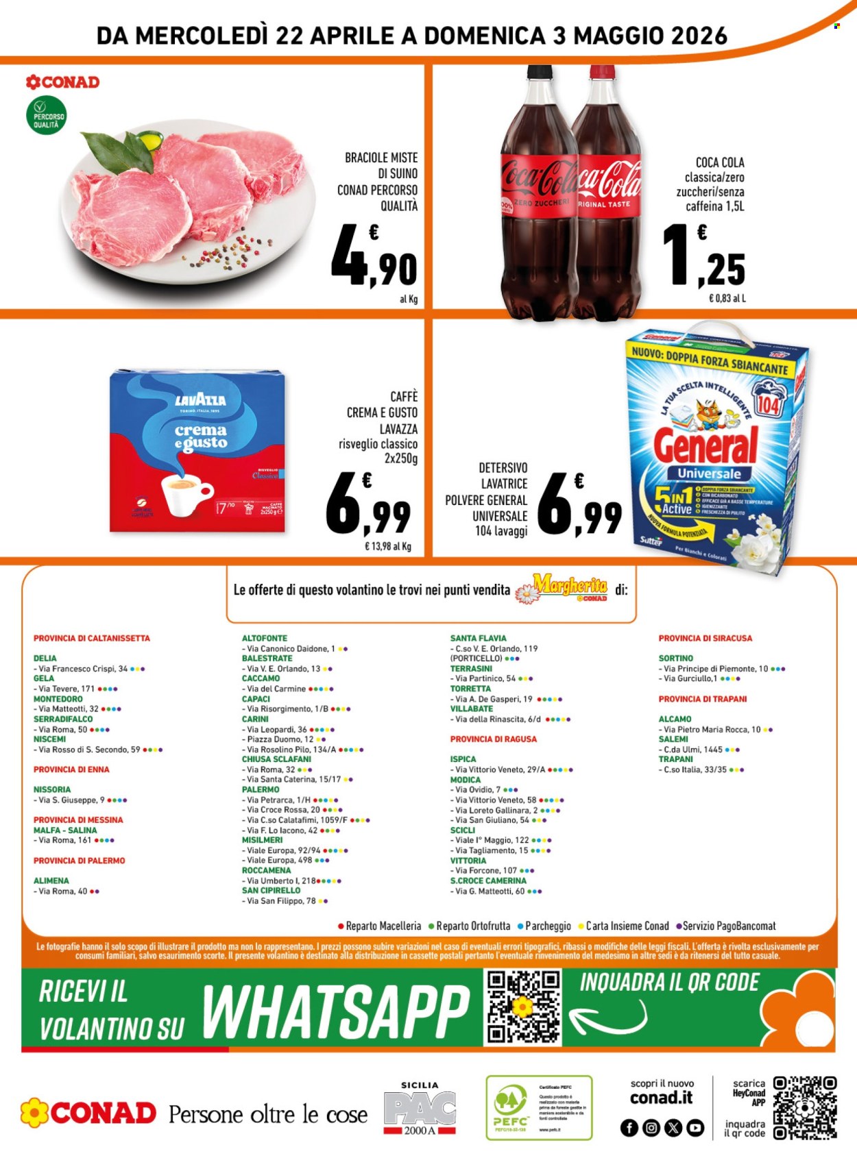 Volantino Margherita Conad - 22/4/2026 - 3/5/2026. Pagina 16