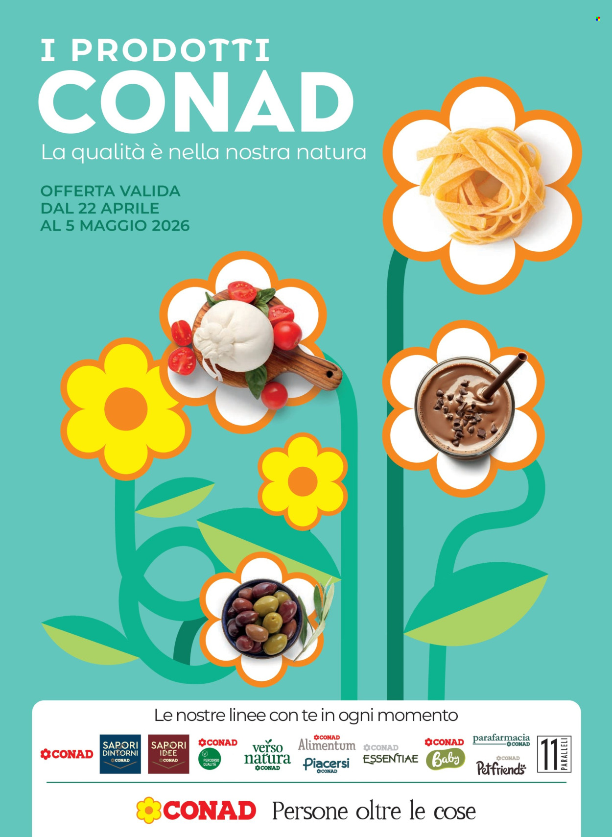 Volantino Conad - 22/4/2026 - 5/5/2026. Pagina 1