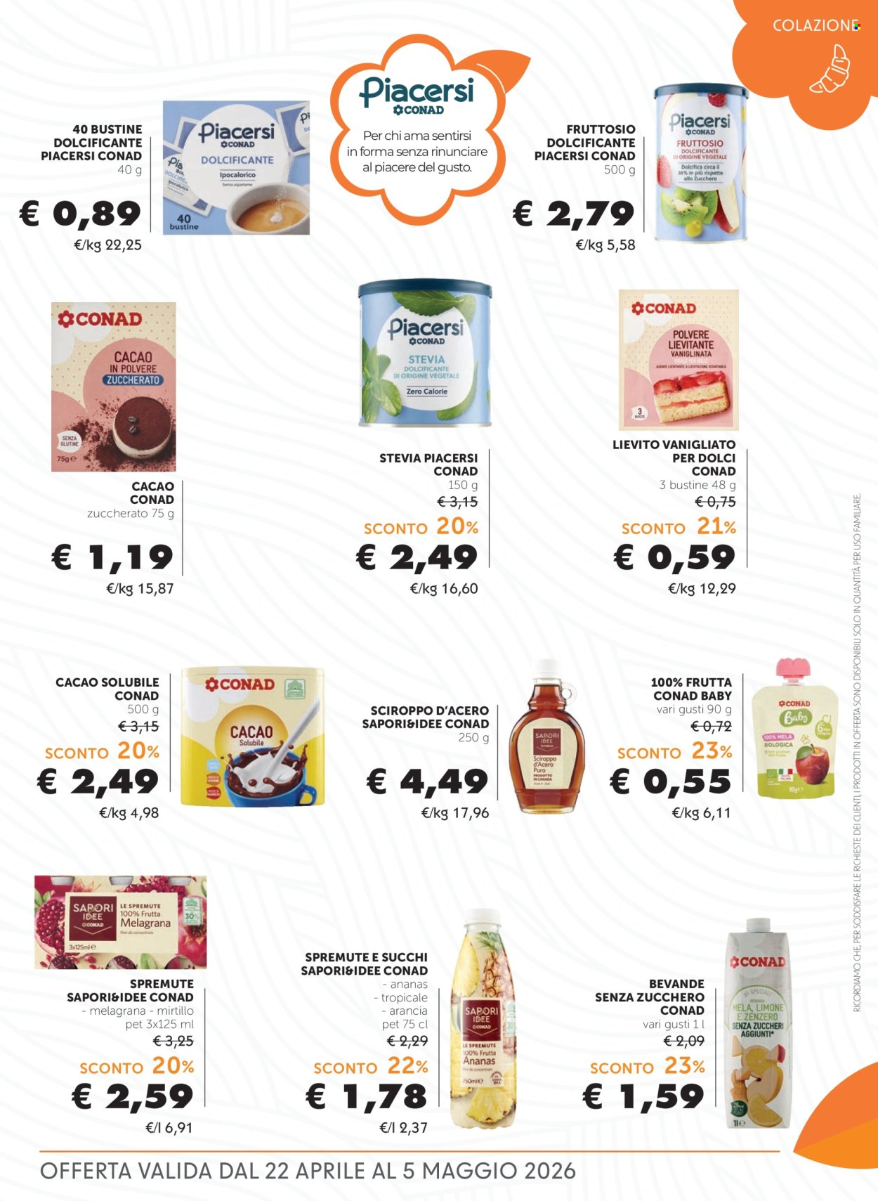 Volantino Conad - 22/4/2026 - 5/5/2026. Pagina 5