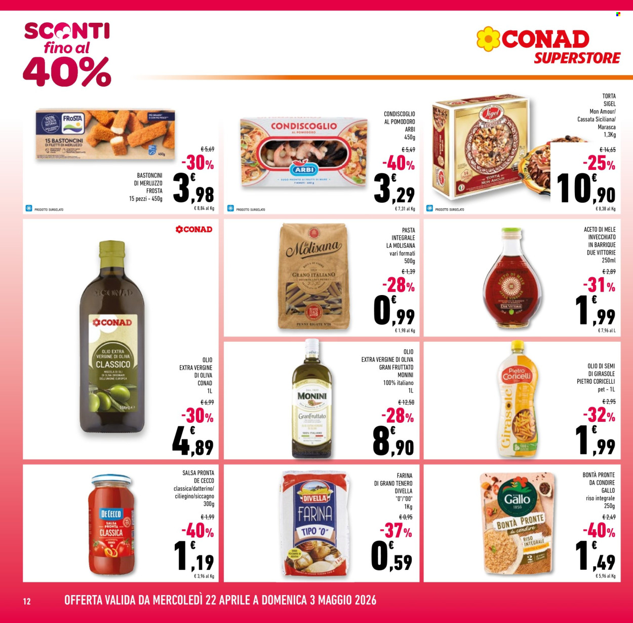 Volantino Conad Superstore - 22/4/2026 - 5/5/2026. Pagina 12