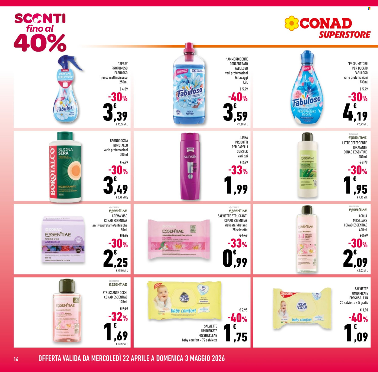 Volantino Conad Superstore - 22/4/2026 - 5/5/2026. Pagina 16