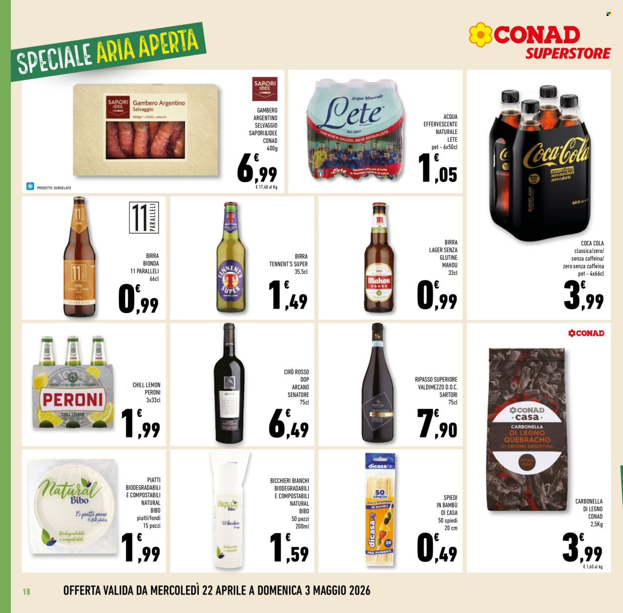 Volantino Conad Superstore - 22/4/2026 - 5/5/2026. Pagina 18