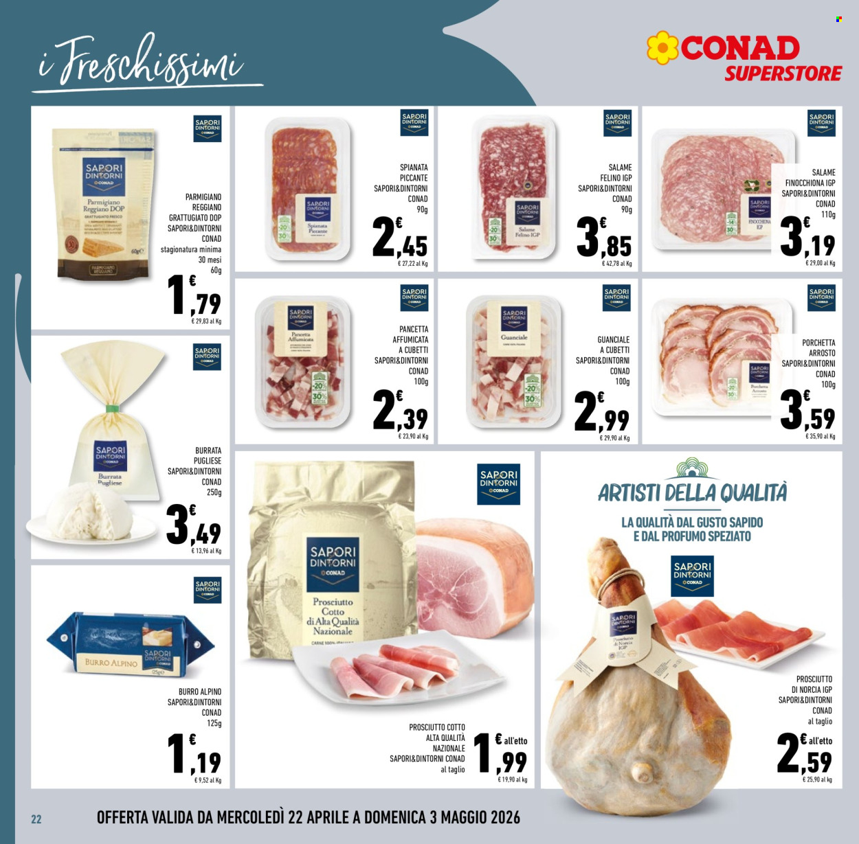 Volantino Conad Superstore - 22/4/2026 - 5/5/2026. Pagina 22
