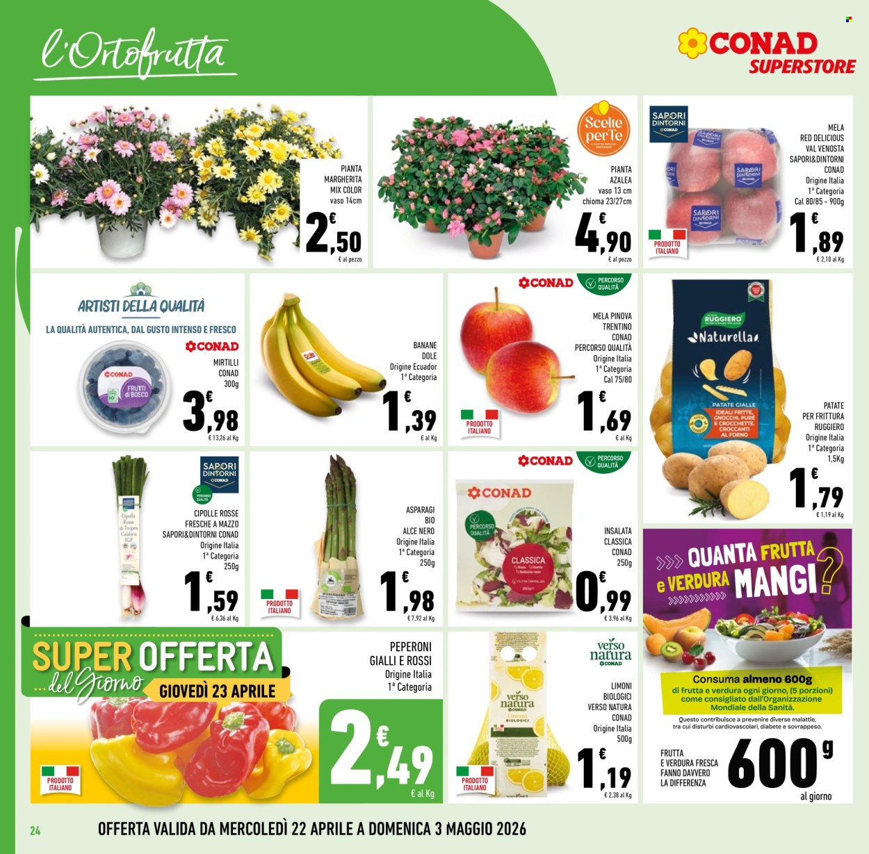 Volantino Conad Superstore - 22/4/2026 - 5/5/2026. Pagina 24