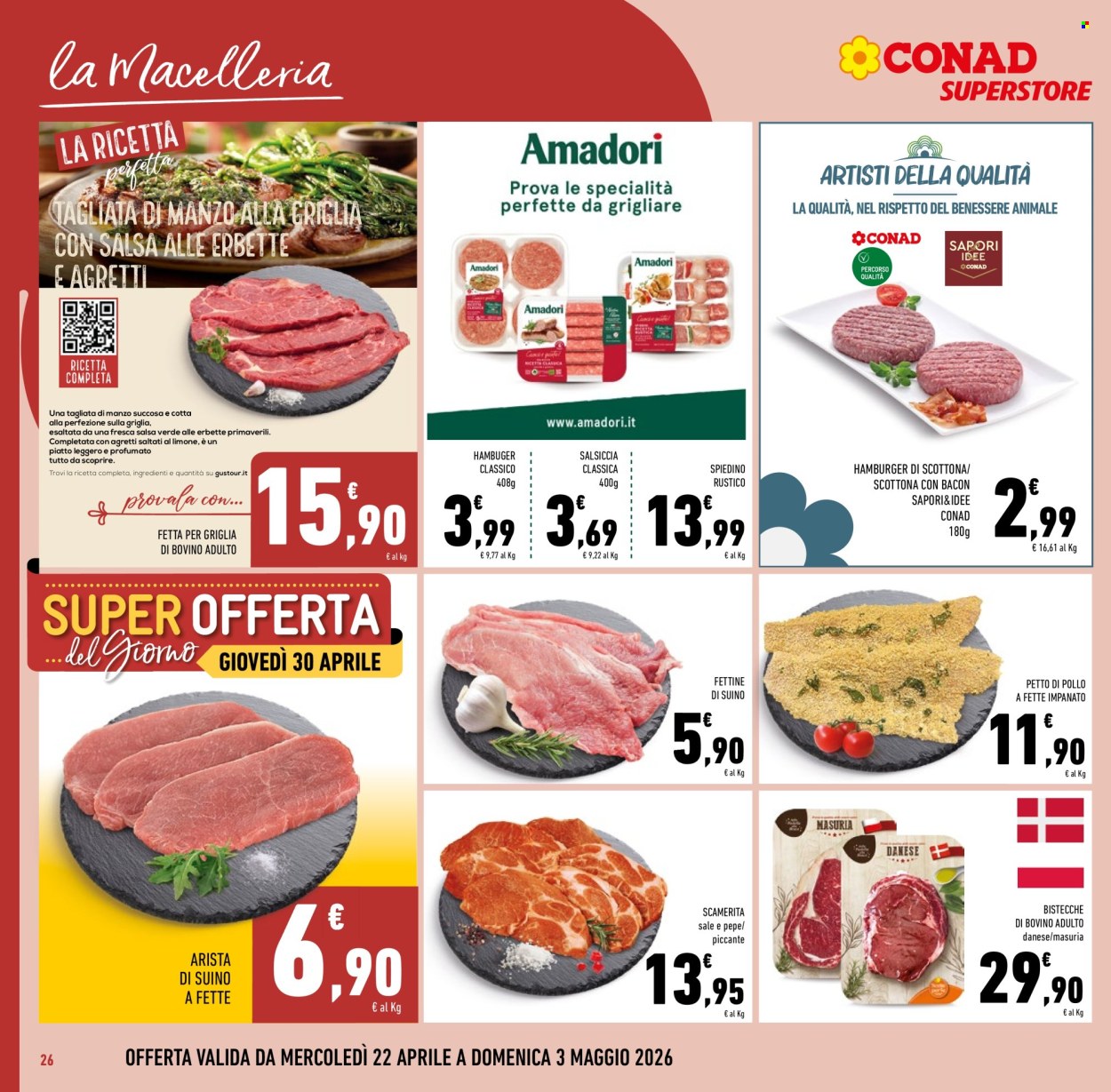Volantino Conad Superstore - 22/4/2026 - 5/5/2026. Pagina 26