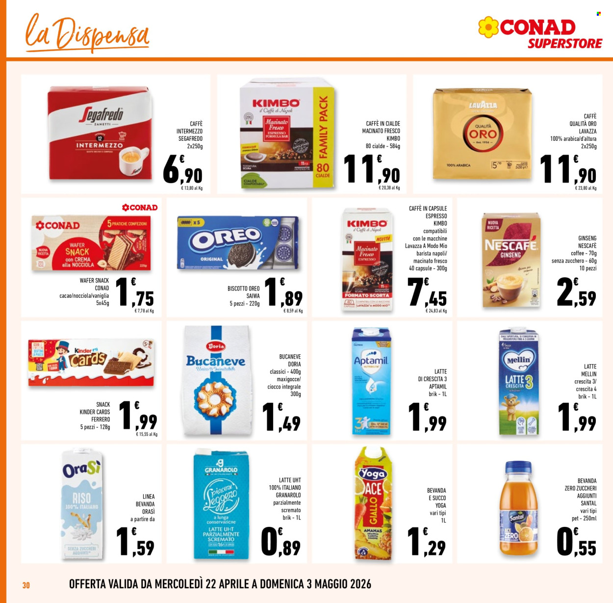 Volantino Conad Superstore - 22/4/2026 - 5/5/2026. Pagina 30