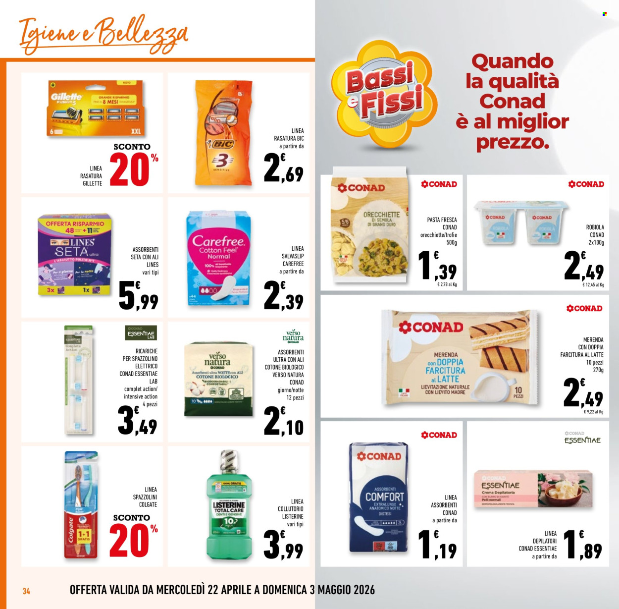 Volantino Conad Superstore - 22/4/2026 - 5/5/2026. Pagina 34