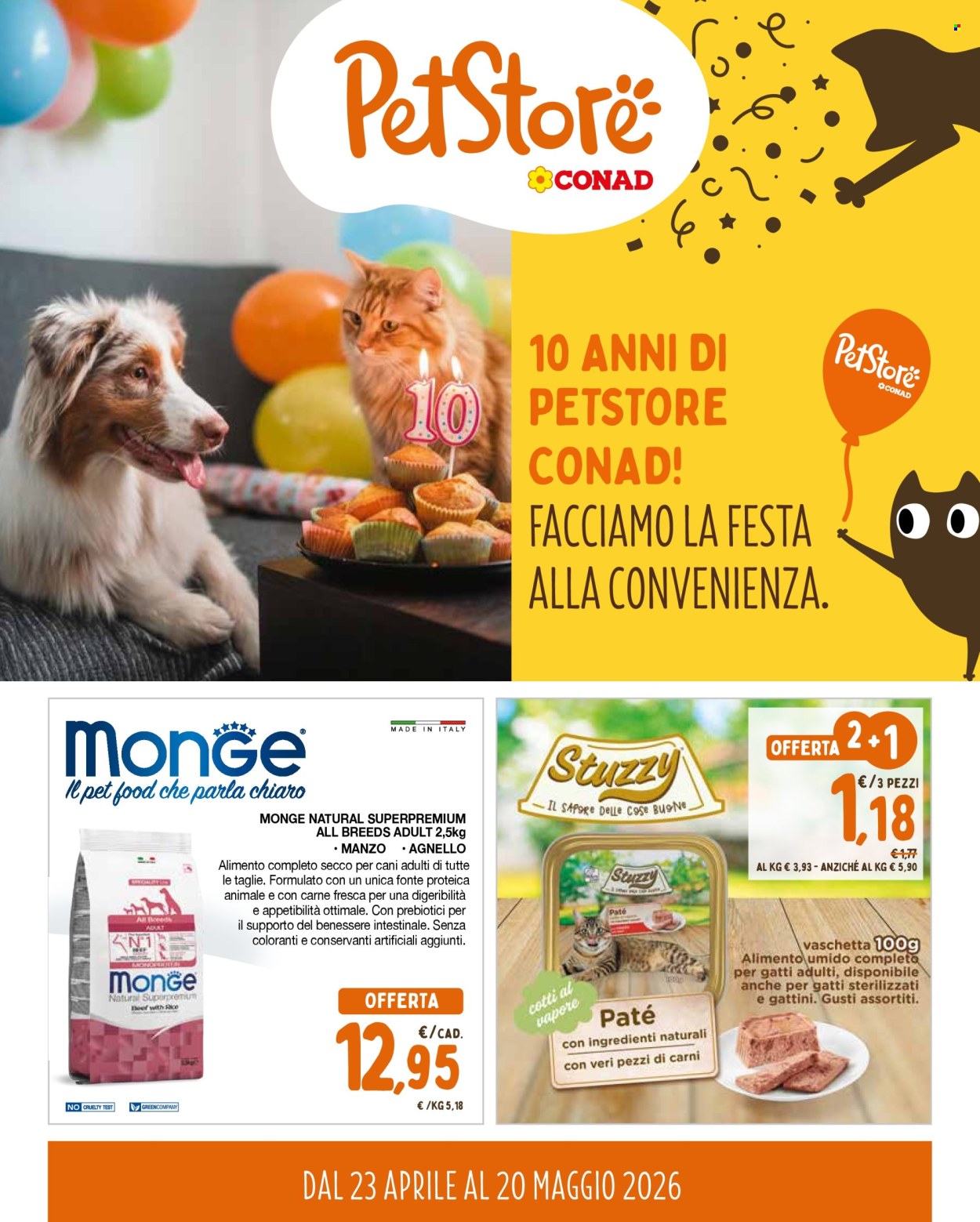 Volantino Conad - 23/4/2026 - 20/5/2026. Pagina 1