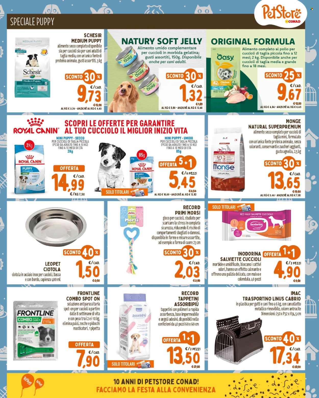 Volantino Pet Store Conad - 22/4/2026 - 19/5/2026. Pagina 3