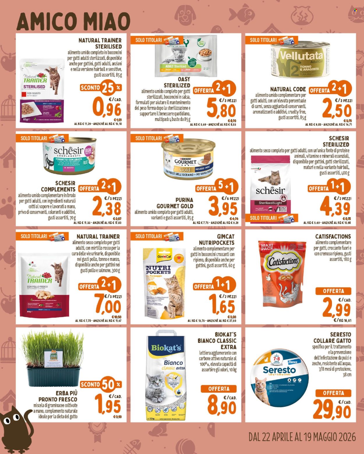 Volantino Pet Store Conad - 22/4/2026 - 19/5/2026. Pagina 4