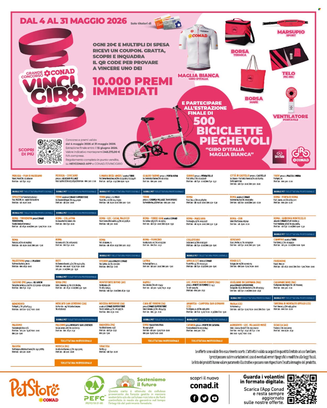 Volantino Pet Store Conad - 22/4/2026 - 19/5/2026. Pagina 8