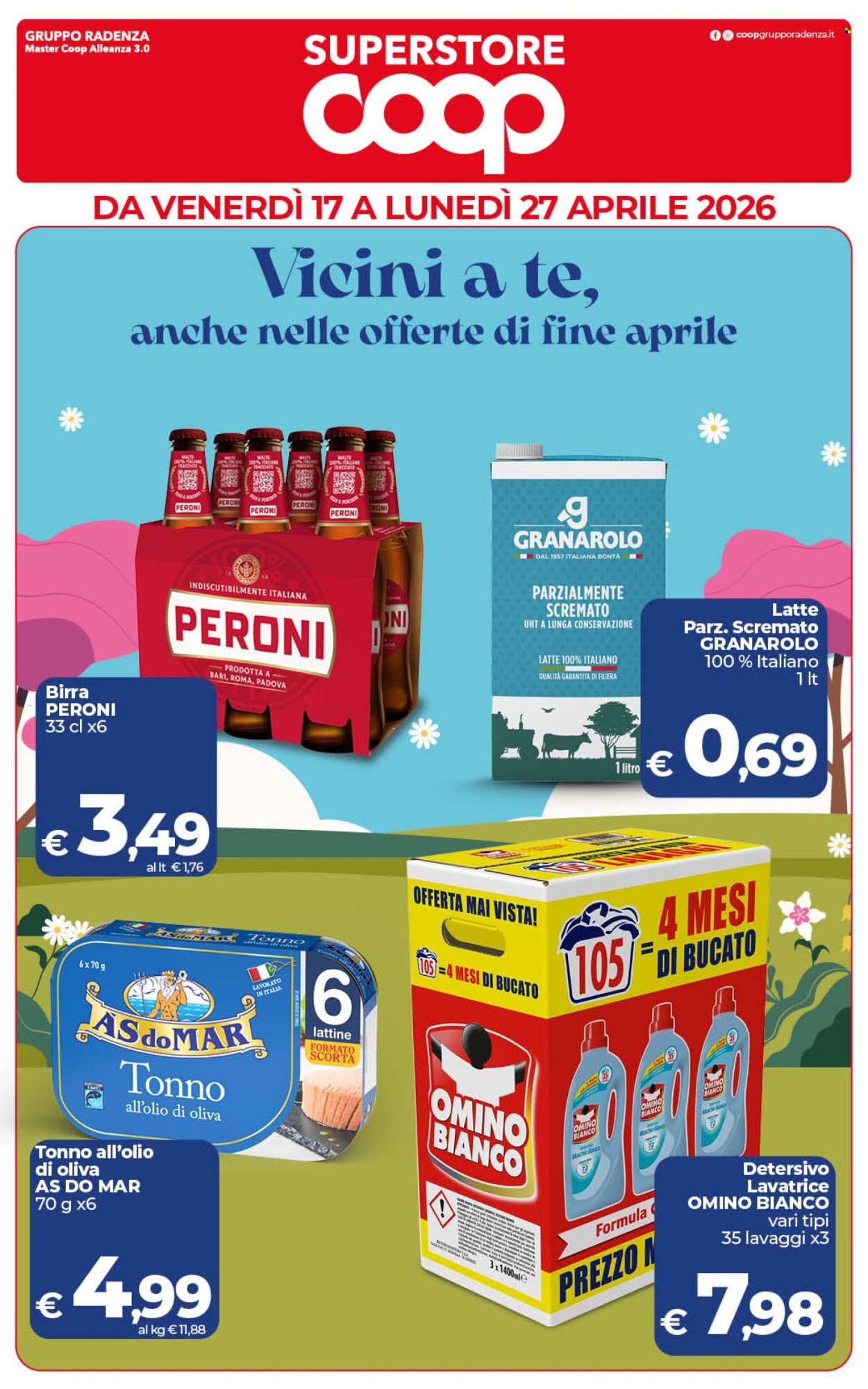 Volantino Coop - 17/4/2026 - 27/4/2026. Pagina 1