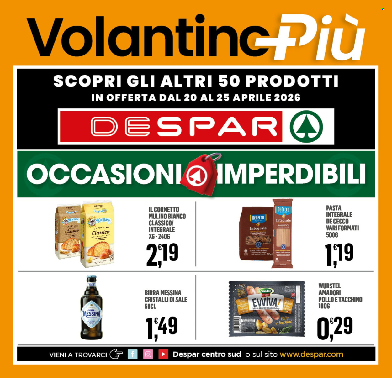 Volantino Despar - 20/4/2026 - 28/4/2026. Pagina 16