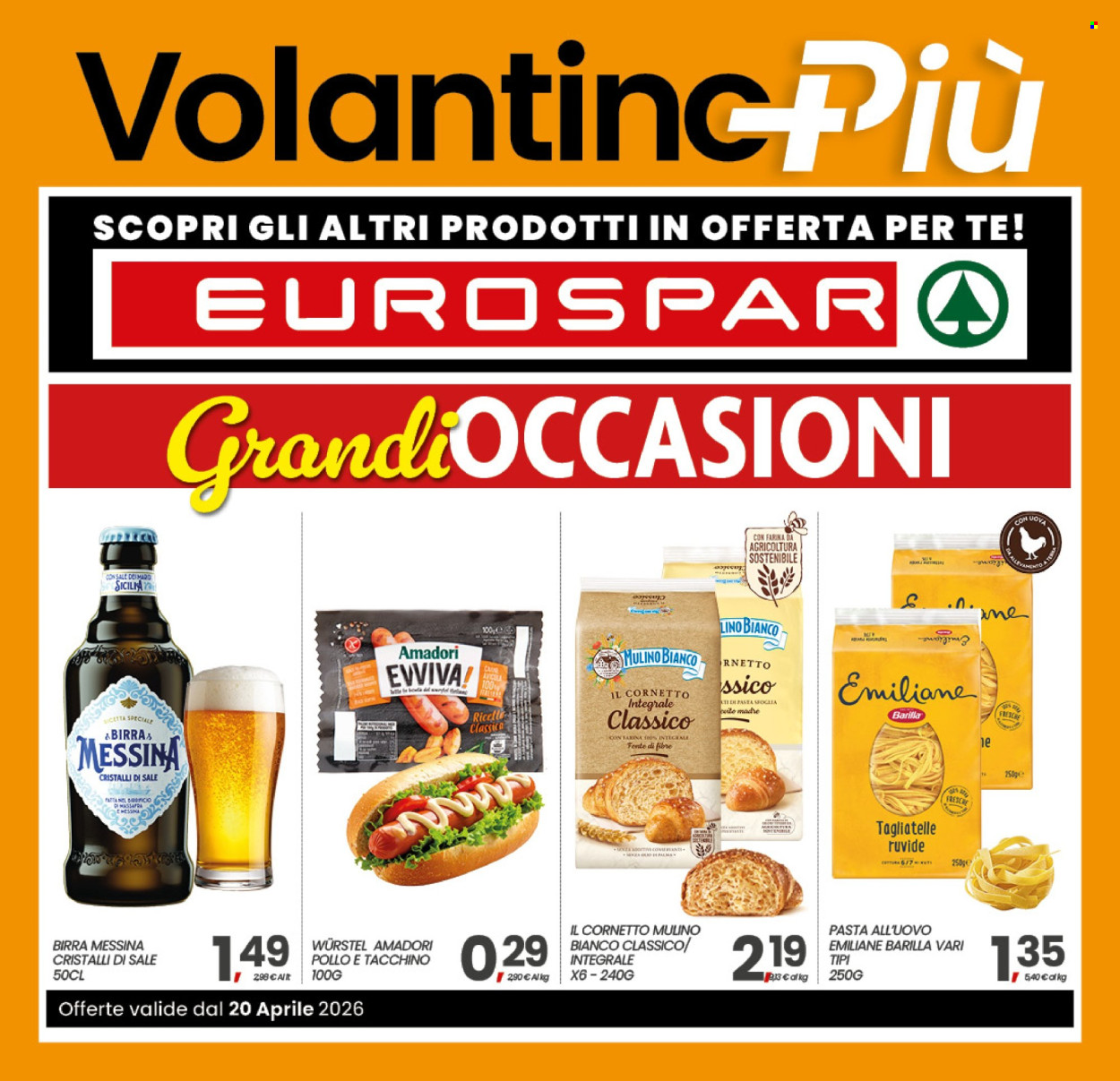 Volantino Eurospar - 20/4/2026 - 25/4/2026. Pagina 16