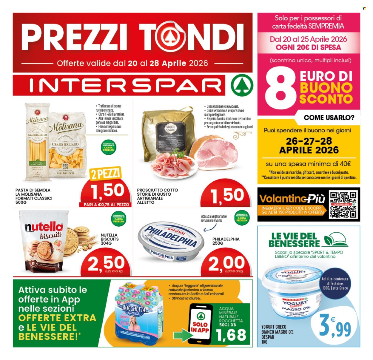 Volantino Interspar - 20/4/2026 - 28/4/2026. Pagina 1
