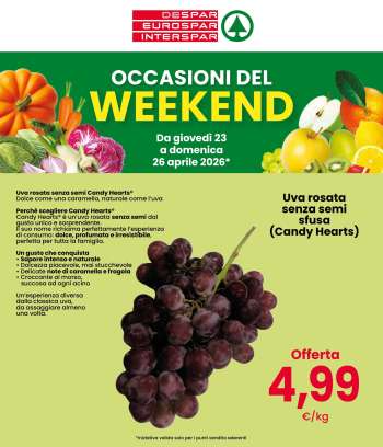 Volantino Eurospar - 23/4/2026 - 26/4/2026.
