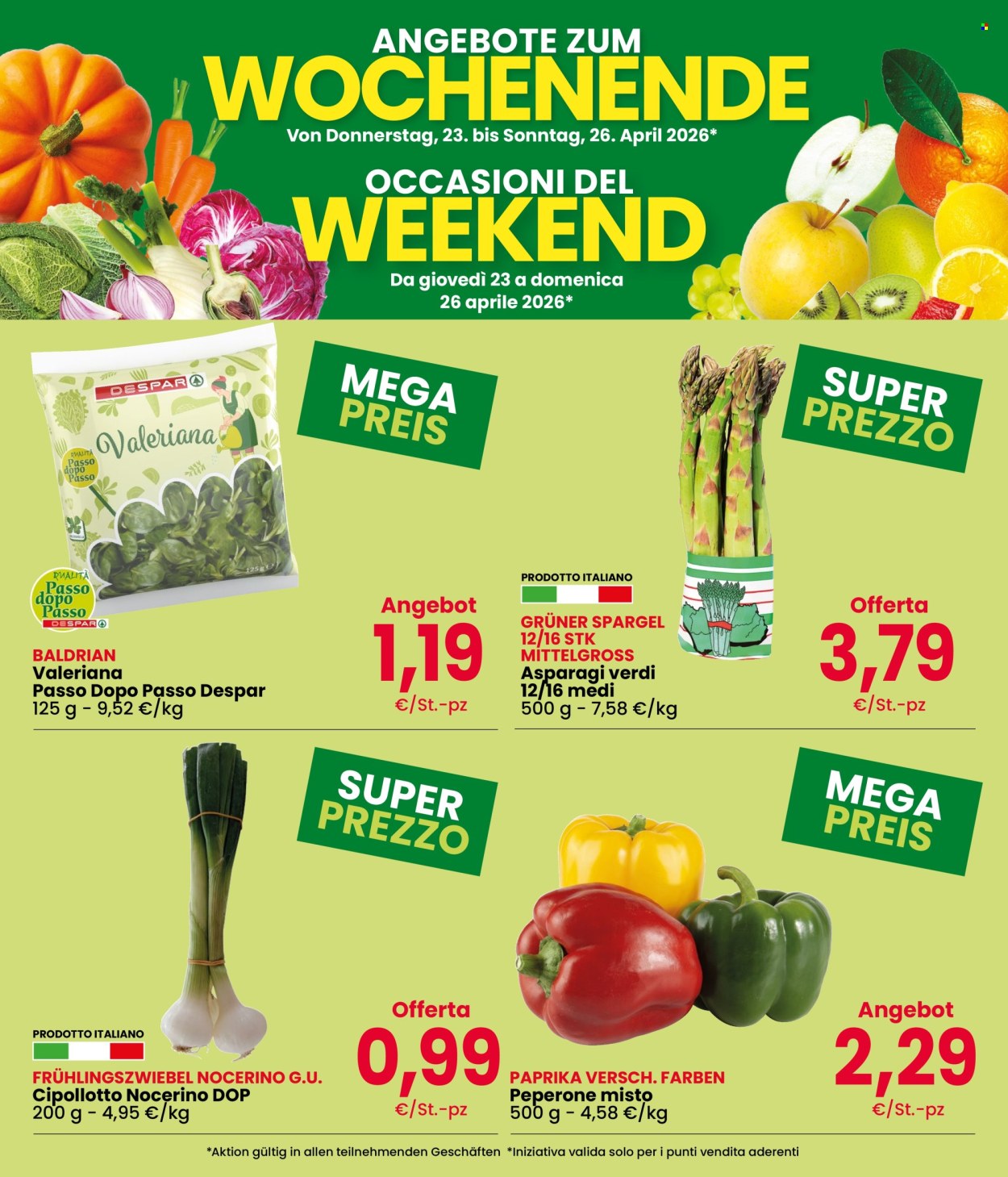 Volantino Eurospar - 23/4/2026 - 26/4/2026. Pagina 3