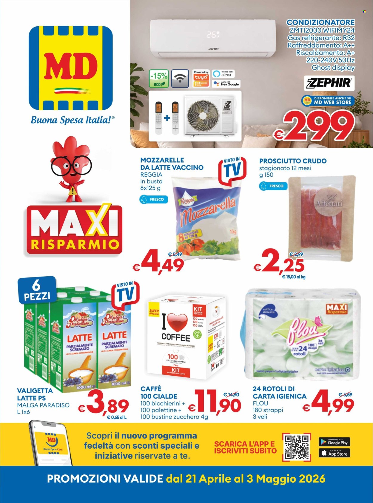 Volantino MD Discount - 21/4/2026 - 3/5/2026. Pagina 1