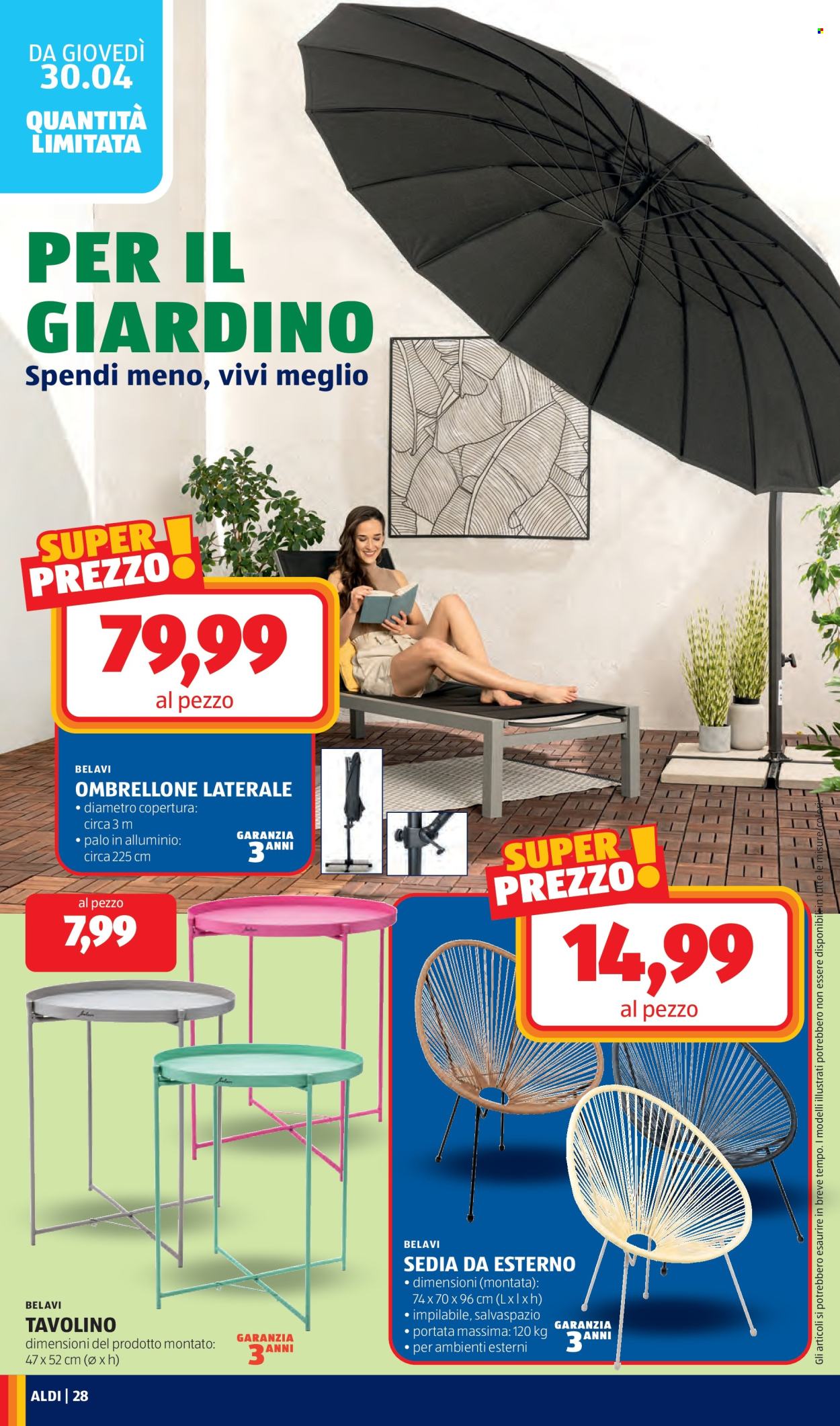 Volantino Aldi - 27/4/2026 - 3/5/2026. Pagina 28