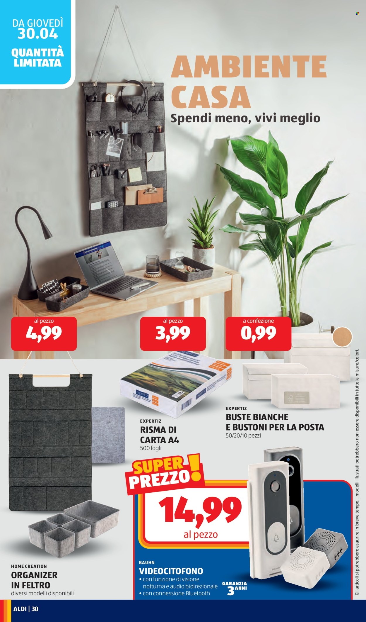 Volantino Aldi - 27/4/2026 - 3/5/2026. Pagina 30