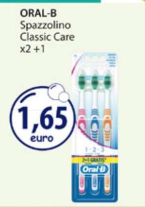 ORAL-B Spazzolino Classic Care x2 +1