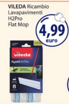 VILEDA Ricambio Lavapavimenti H2Pro Flat Mop