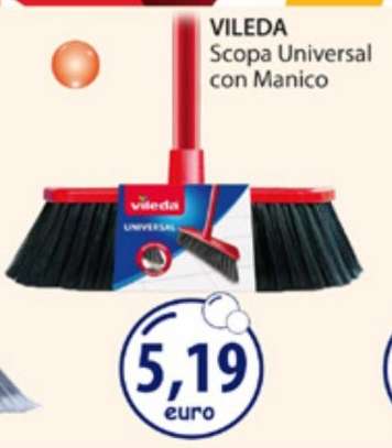 VILEDA Scopa Universal con Manico