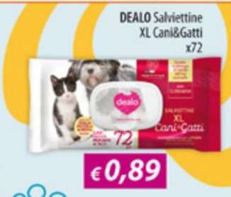 DEALO Salviettine XL Cani&Gatti x72