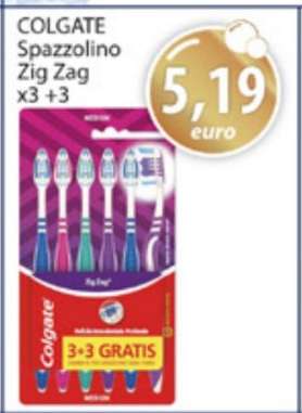 COLGATE Spazzolino Zig Zag x3 +3