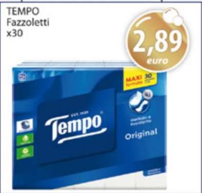 TEMPO Fazzoletti x30