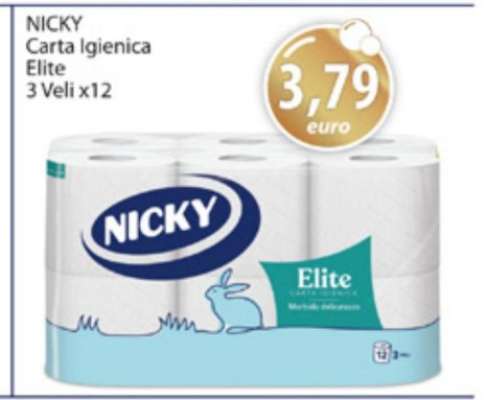 NICKY Carta Igienica Elite