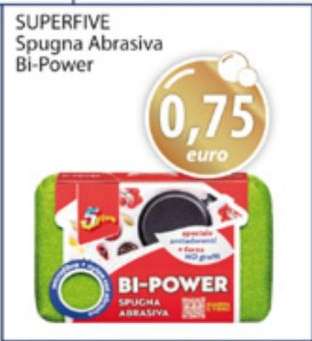 SUPERFIVE Spugna Abrasiva Bi-Power