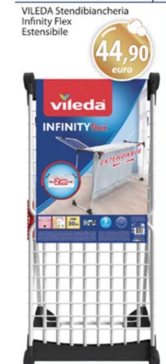 VILEDA Stendibiancheria Infinity Flex Estensibile