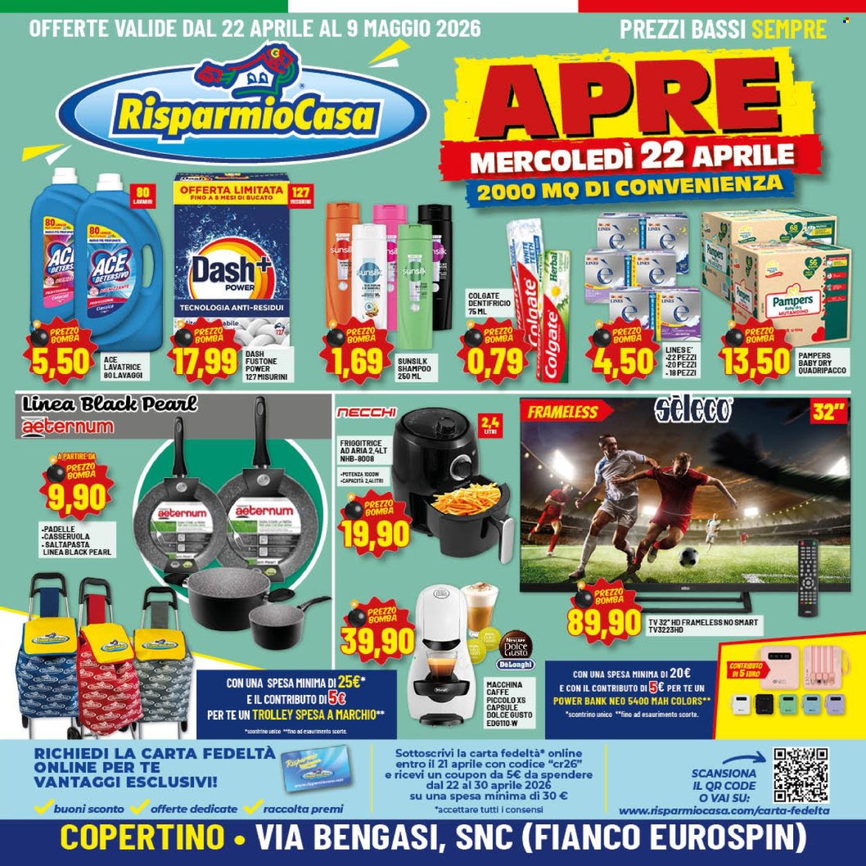 Volantino Risparmio Casa - 22/4/2026 - 9/5/2026. Pagina 1