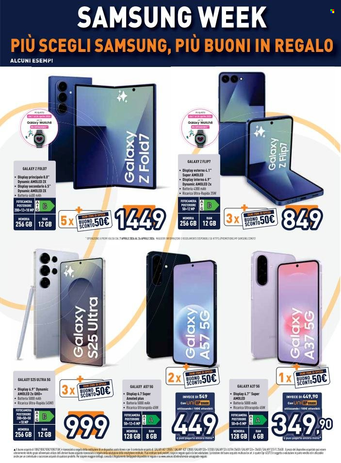 Volantino Unieuro - 20/4/2026 - 26/4/2026. Pagina 2