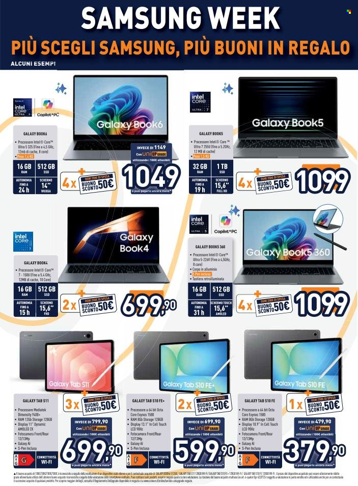 Volantino Unieuro - 20/4/2026 - 26/4/2026. Pagina 4