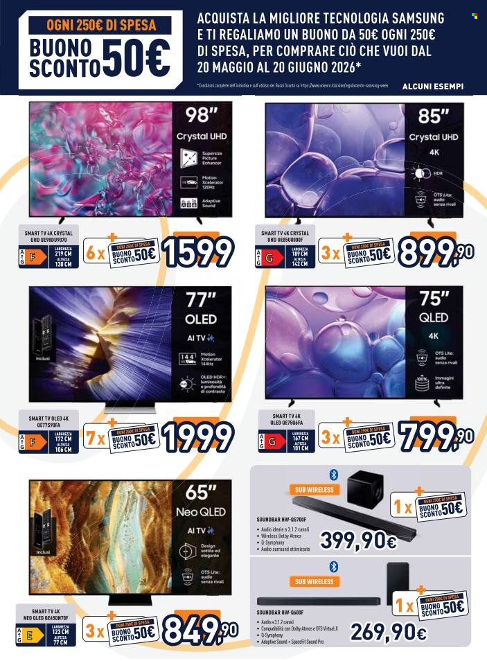 Volantino Unieuro - 20/4/2026 - 26/4/2026. Pagina 5