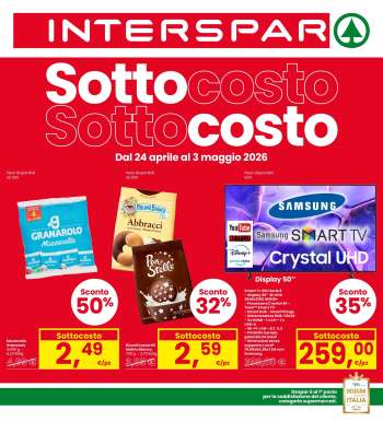 Volantino Interspar - 24/4/2026 - 3/5/2026.