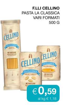 F.LLI CELLINO, PASTA LA CLASSICA