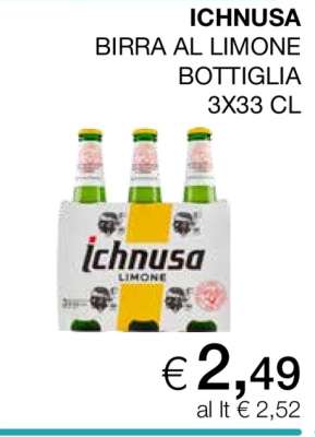 ICHNUSA BIRRA AL LIMONE