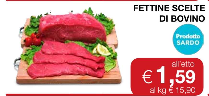 FETTINE SCELTE DI BOVINO