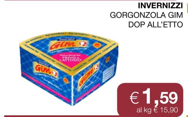 INVERNIZZI GORGONZOLA GIM DOP ALL’ETTO