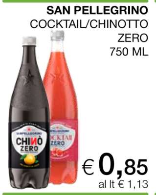 SAN PELLEGRINO COCKTAIL/CHINOTTO ZERO