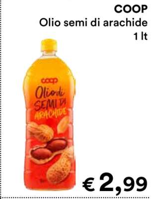 COOP Olio semi di arachide