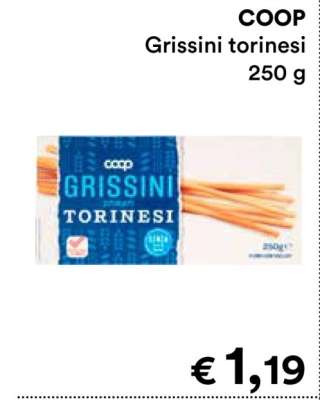 COOP Grissini torinesi