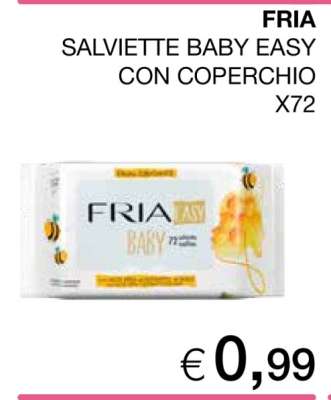 FRIA SALVIETTE BABY EASY CON COPERCHIO X72