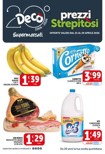 Volantino Deco - 21/4/2026 - 29/4/2026.